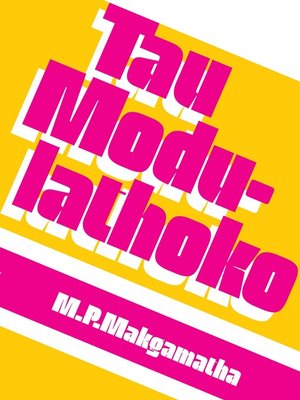 cover image of Tau modulathoko